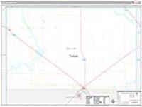 Dallam, Tx Carrier Route Wall Map