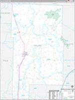 Dallas, Mo Carrier Route Wall Map