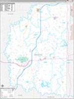 Daviess, In Carrier Route Wall Map
