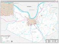 Daviess, Ky Carrier Route Wall Map