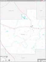 Debaca, Nm Carrier Route Wall Map