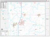 Dekalb, In Carrier Route Wall Map