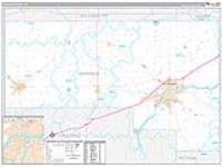 Defiance, Oh Carrier Route Wall Map