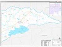 Delta, Tx Carrier Route Wall Map