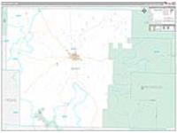 Dent, Mo Carrier Route Wall Map