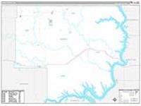 Dewey, Sd Wall Map Zip Code
