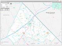 Dillon, Sc Carrier Route Wall Map