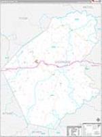 Doddridge, Wv Wall Map Zip Code
