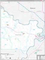 Doniphan, Ks Carrier Route Wall Map