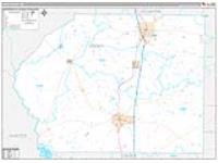 Dooly, Ga Carrier Route Wall Map