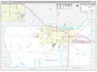 Dougherty, Ga Carrier Route Wall Map