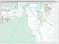 Douglas, Co Carrier Route Wall Map