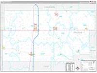 Douglas, Il Wall Map Zip Code