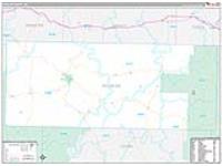 Douglas, Mo Carrier Route Wall Map