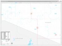 Douglas, Sd Carrier Route Wall Map