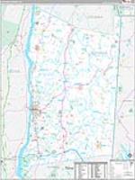 Dutchess, Ny Carrier Route Wall Map