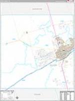 Ector, Tx Carrier Route Wall Map