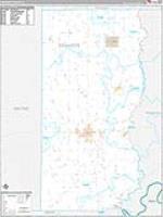 Edwards, Il Wall Map Zip Code