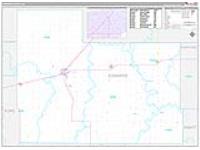 Edwards, Ks Carrier Route Wall Map