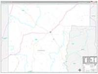 Edwards, Tx Carrier Route Wall Map