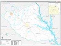 Elbert, Ga Carrier Route Wall Map
