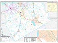 Ellis, Tx Carrier Route Wall Map