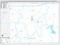 Ellsworth, Ks Wall Map Zip Code