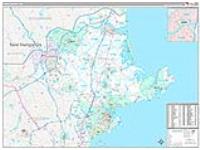 Essex, Ma Wall Map Zip Code