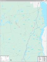 Essex, Ny Wall Map Zip Code