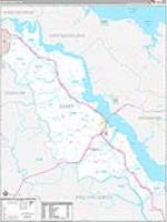 Essex, Va Wall Map Zip Code