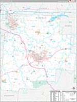 Fairfield, Oh Carrier Route Wall Map