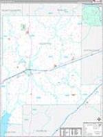 Fayette, Il Wall Map Zip Code