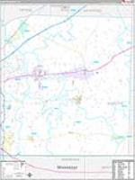 Fayette, Tn Carrier Route Wall Map