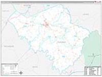 Fleming, Ky Carrier Route Wall Map