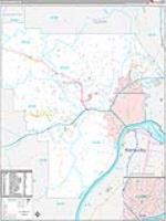 Floyd, In Carrier Route Wall Map
