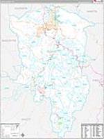 Floyd, Ky Wall Map Zip Code
