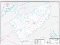 Floyd, Va Carrier Route Wall Map