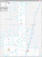 Ford, Il Wall Map Zip Code