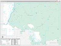 Forest, Pa Carrier Route Wall Map