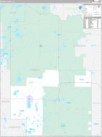 Forest, Wi Wall Map Zip Code