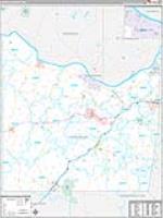 Franklin, Mo Carrier Route Wall Map