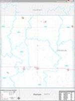 Franklin, Ne Carrier Route Wall Map