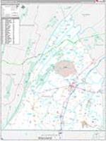 Franklin, Pa Carrier Route Wall Map