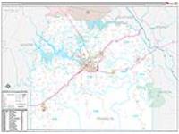 Franklin, Tn Carrier Route Wall Map