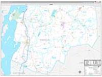 Franklin, Vt Carrier Route Wall Map