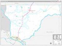 Franklin, Wa Carrier Route Wall Map