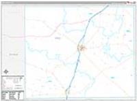Frio, Tx Carrier Route Wall Map