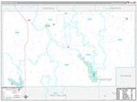 Frontier, Ne Wall Map Zip Code