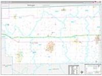 Fulton, Oh Carrier Route Wall Map