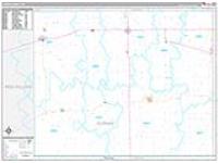 Furnas, Ne Carrier Route Wall Map